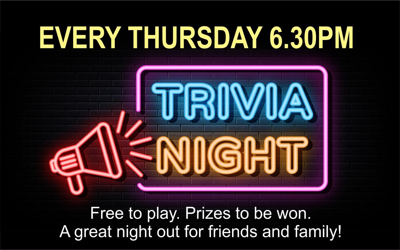 Trivia Night Every Thursday